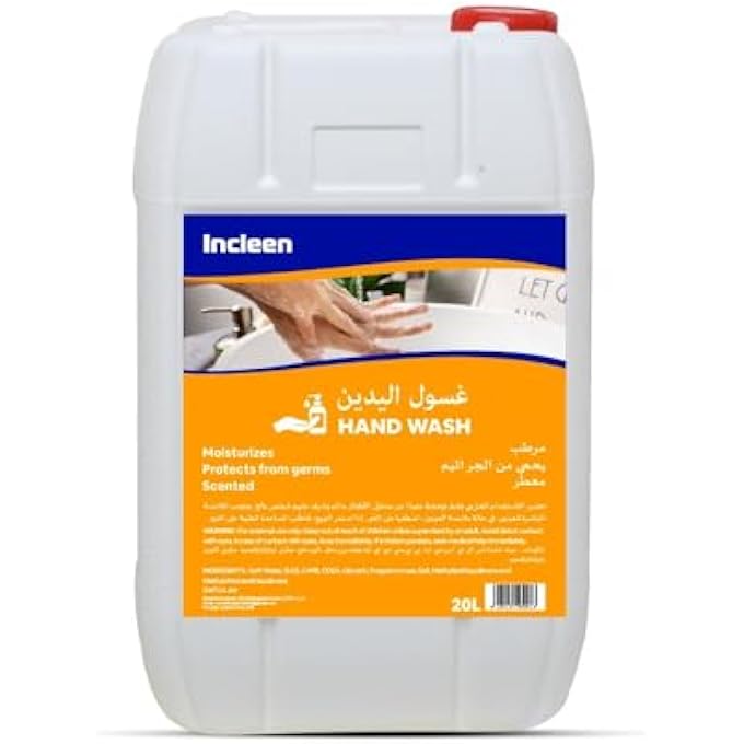 HAND WASH, 20L, MOISTURISING ROSE SCENT, FOAMING LIQUID SOAP